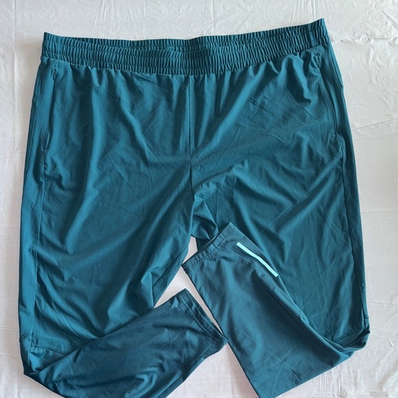 Teal Workout Leggings - Picture 1 of 6